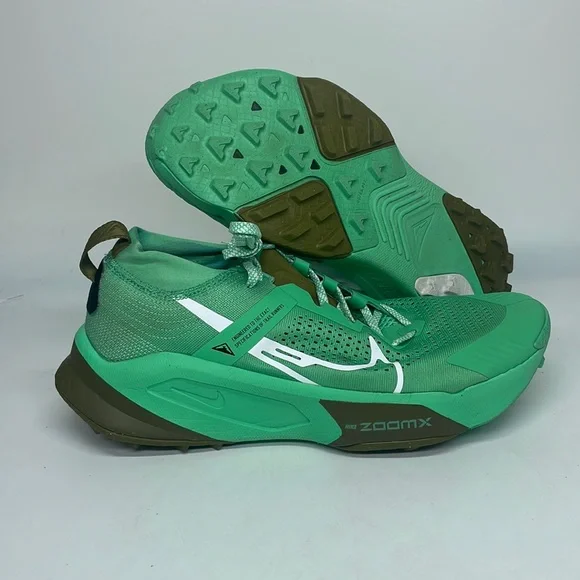 Men’s Nike ZoomXZegama Green/brown DH0623-302 NWOB - Picture 1 of 5
